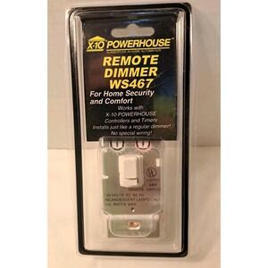 X-10 Powerhouse Remote Dimmer WS467 New In Package Switch Module